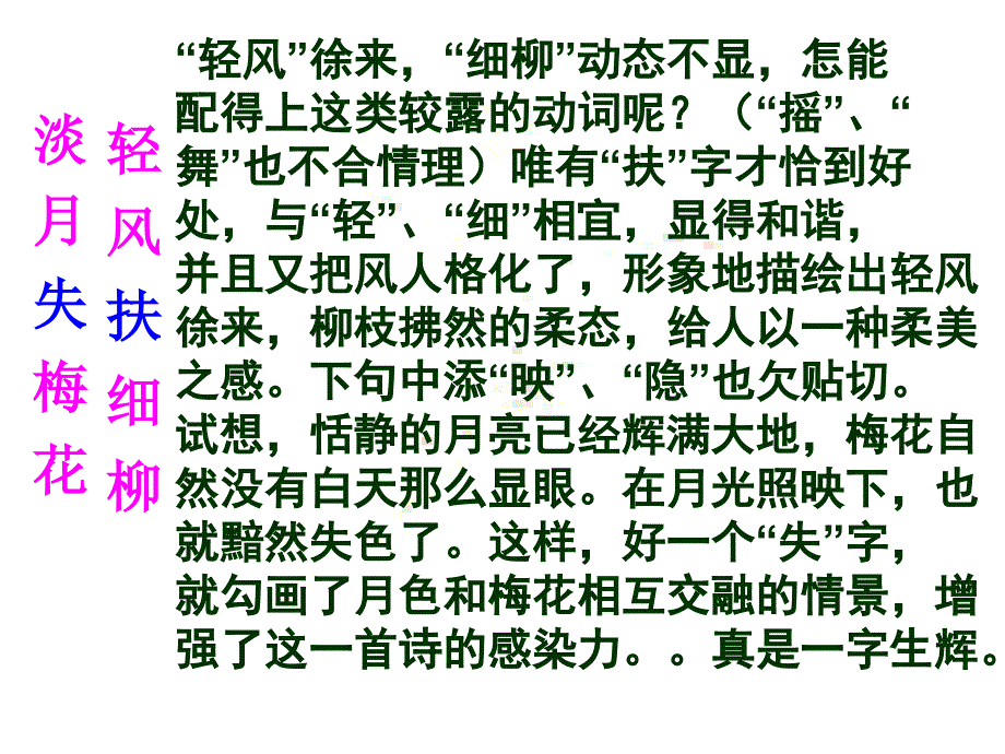 鉴赏古代诗歌的语言准确传神的_第3页