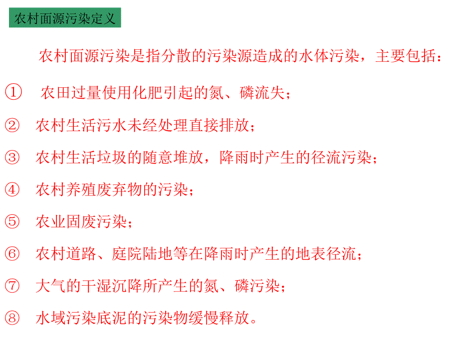 农业面源污染_第1页