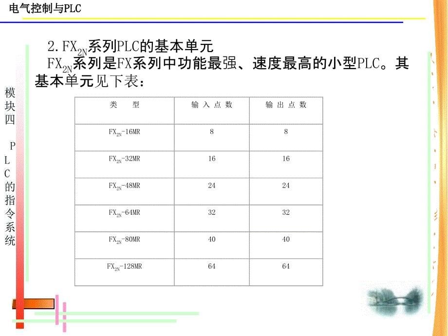 江苏张渚中专电气控制与plc（机械工业版）课件模块四_plc指令系统_3_第5页