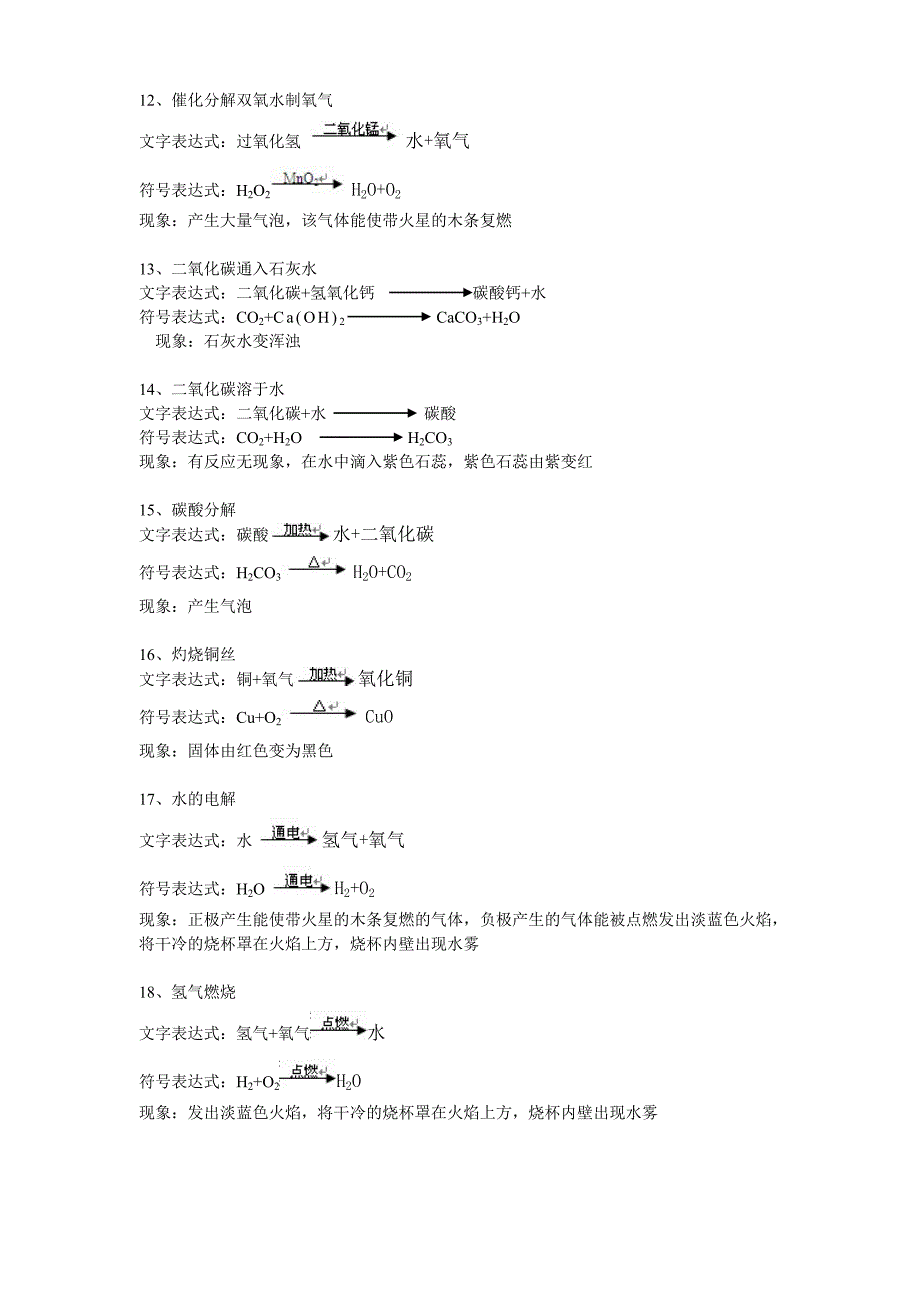 化学九上整理_第4页