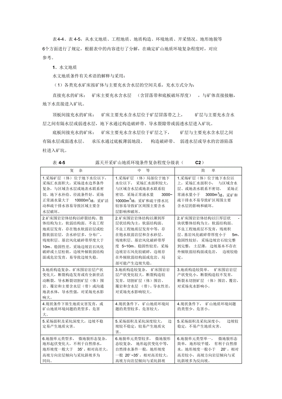 矿山地质环境保护与恢复治理方案编写基本要点(二)_第4页