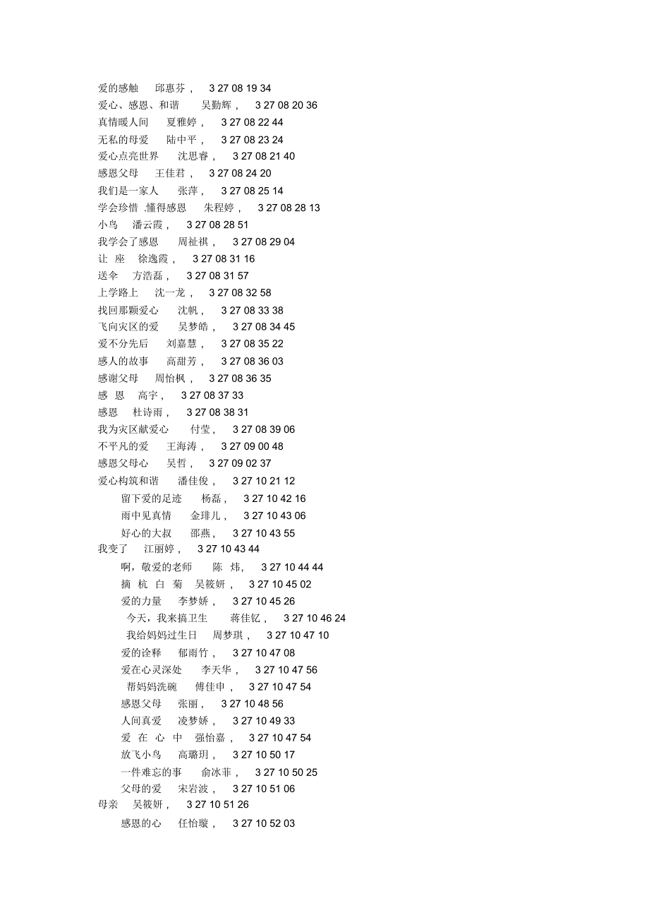 爱的感触邱惠芬,327081934_第1页