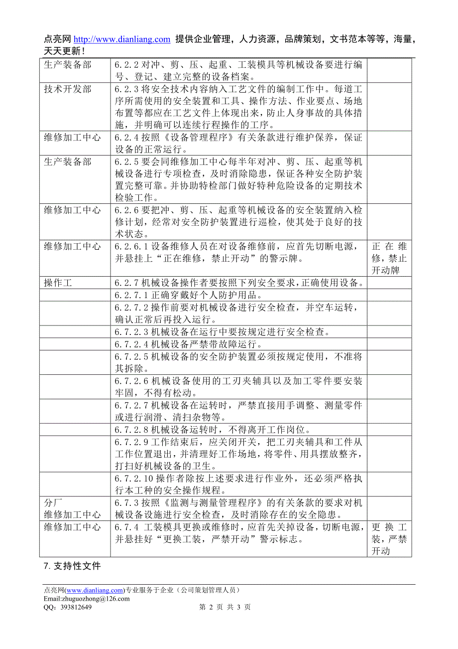 防止机械伤害安全控制程序dfcpqeoms-61_第2页