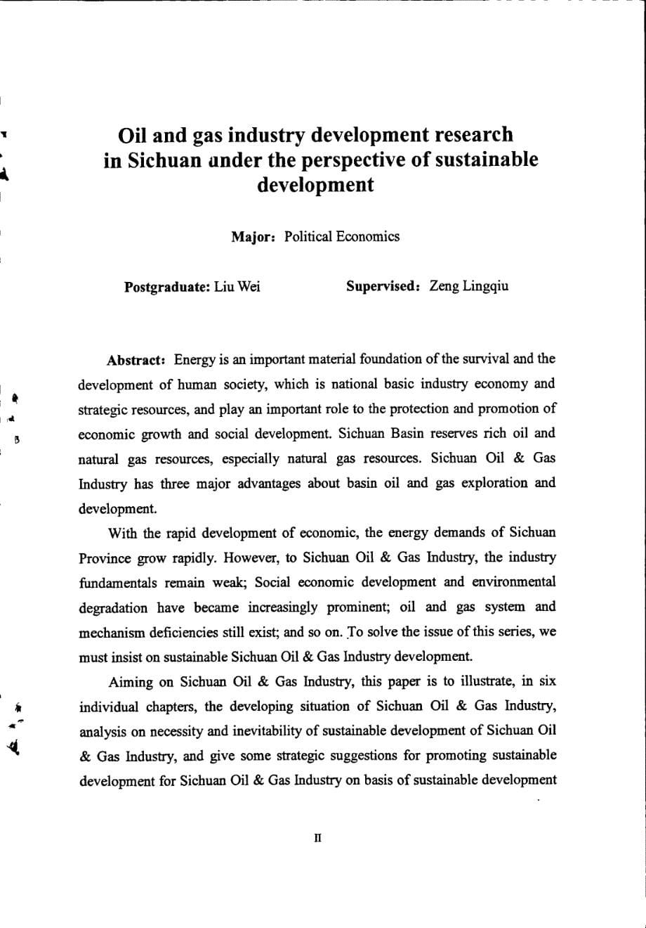 可持续视角下的四川油气产业发展研究_第5页