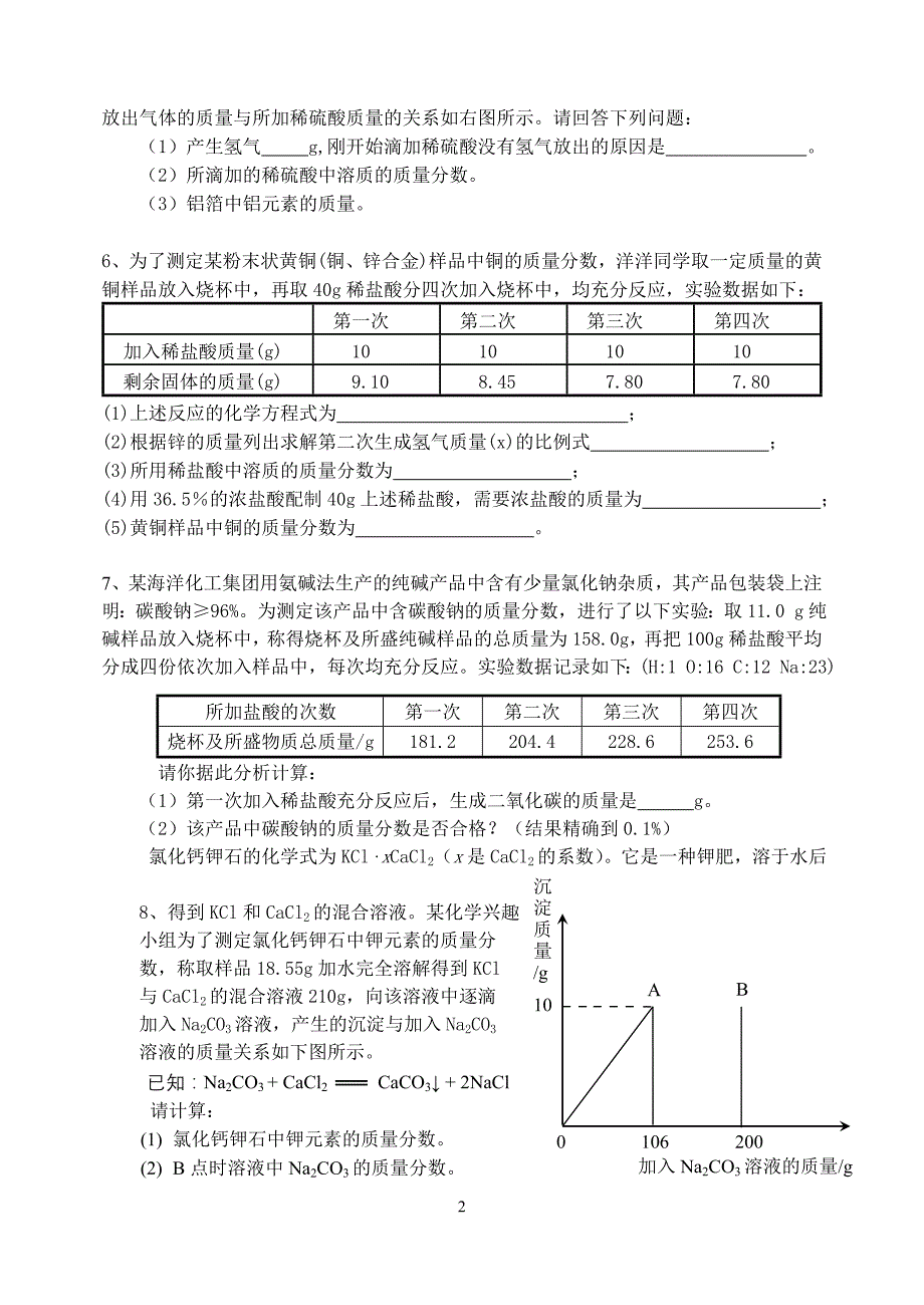2012年化学计算题_第2页