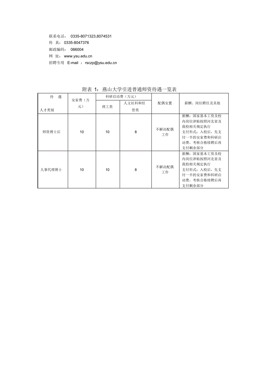 燕山大学2015年度专任教师需求_第2页