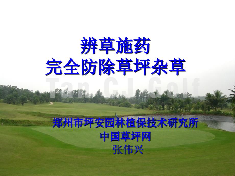 高尔夫化学除草1_第1页
