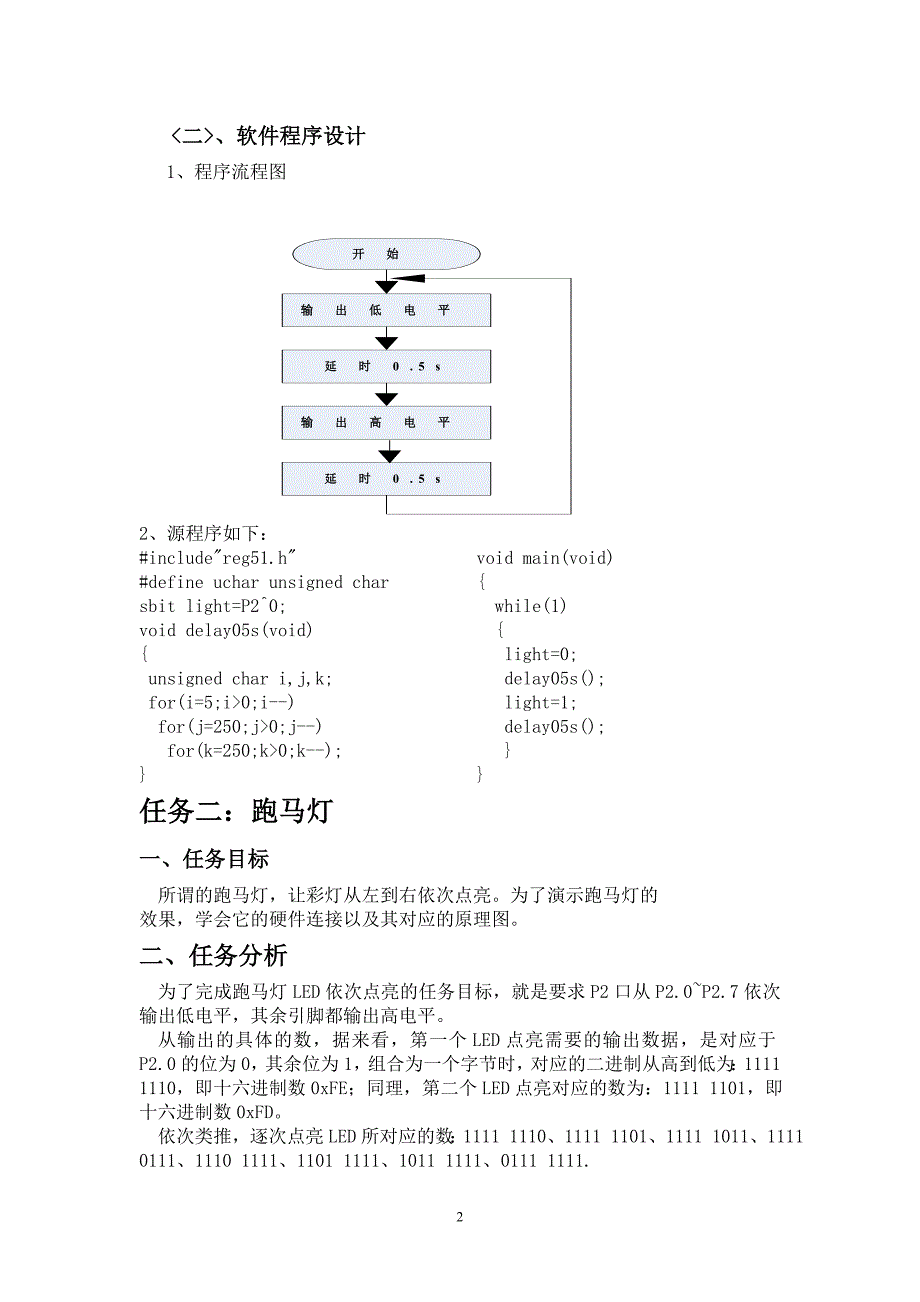 彩灯控制系统设计(翟兵兵)_第3页