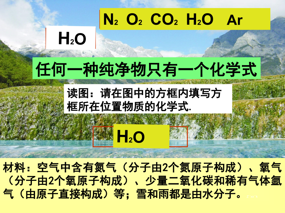 浙江省瑞安市汀田第三中学八年级科学下册课件第6节_表示物质的符号（dyx）_第4页