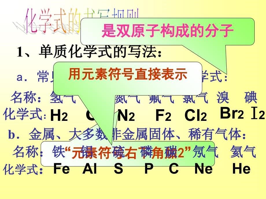 浙江省瑞安市汀田第三中学八年级科学下册课件第6节_表示物质的符号（dyx）_第5页