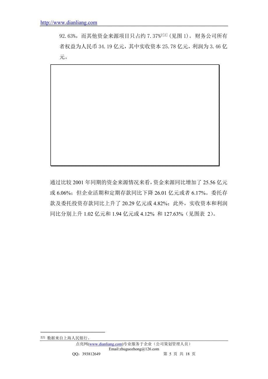 财务公司运营状况调查分析报告_第5页