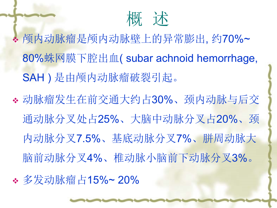 动脉瘤的影像学诊断（课件）_第2页