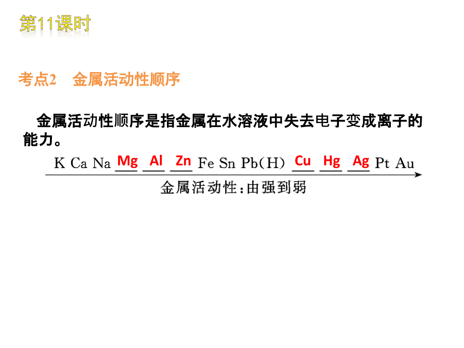 中考化学复习资料11(金属和金属材料)_第4页