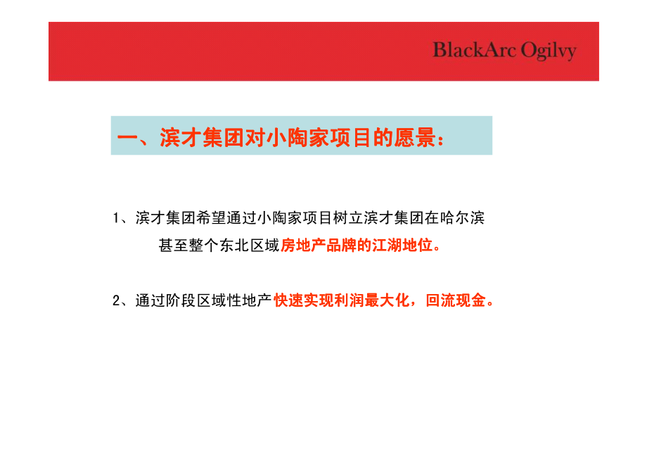 2009年哈尔滨小陶家商业地产项目整合推广策略及创作报告_第4页