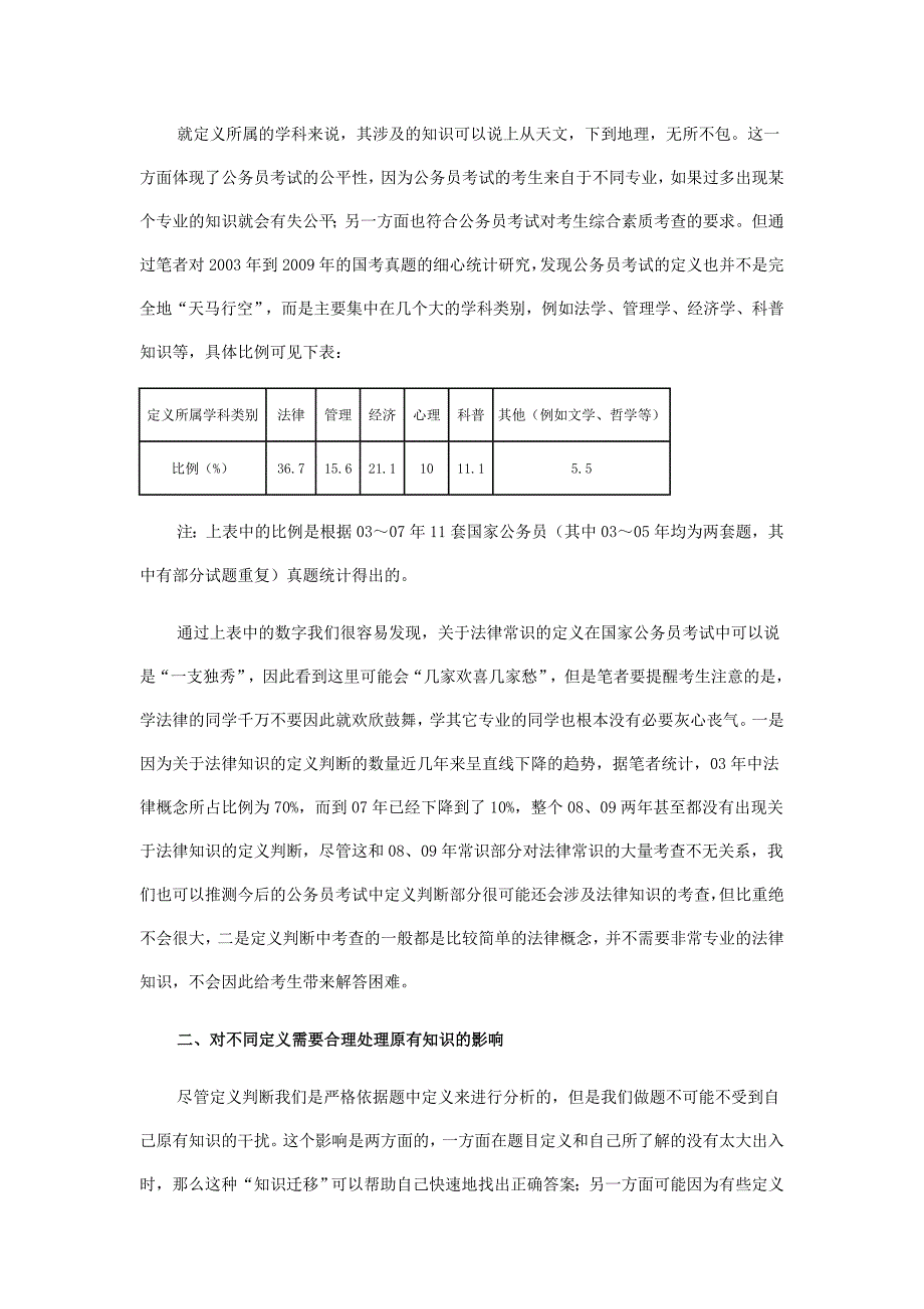 半年备考公务员五十讲之定义判断重在定义_第2页