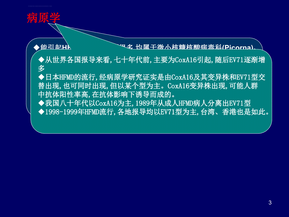 肠道病毒71型感染（手足口病）课件_第3页