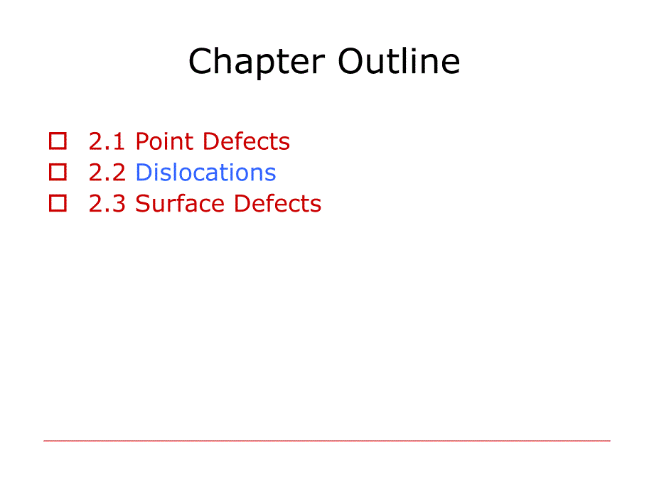 材料科学基础第2章晶体缺陷课件_第2页