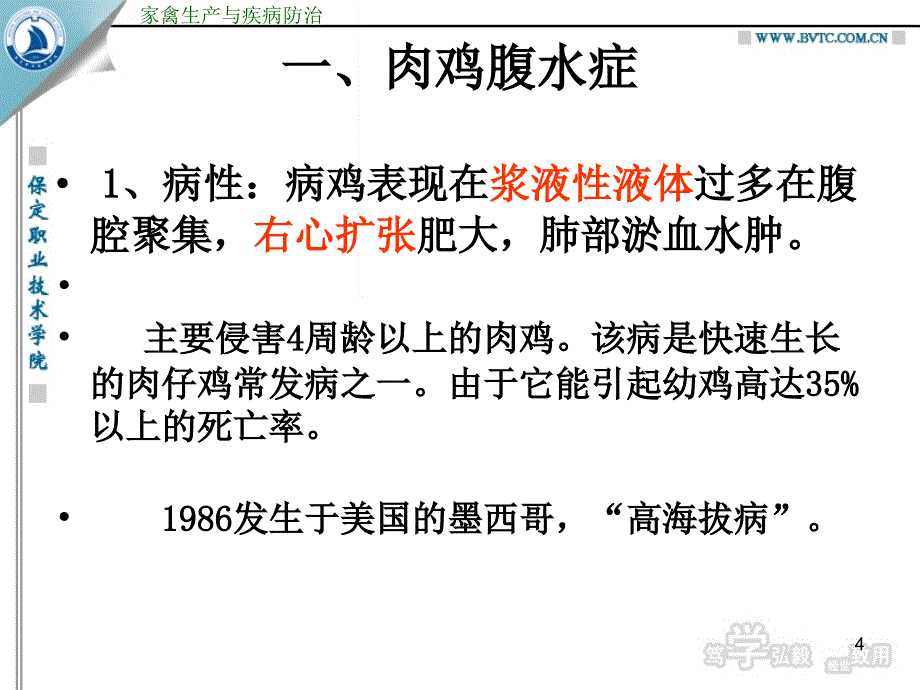 医学课件肉鸡常见病防治_第4页