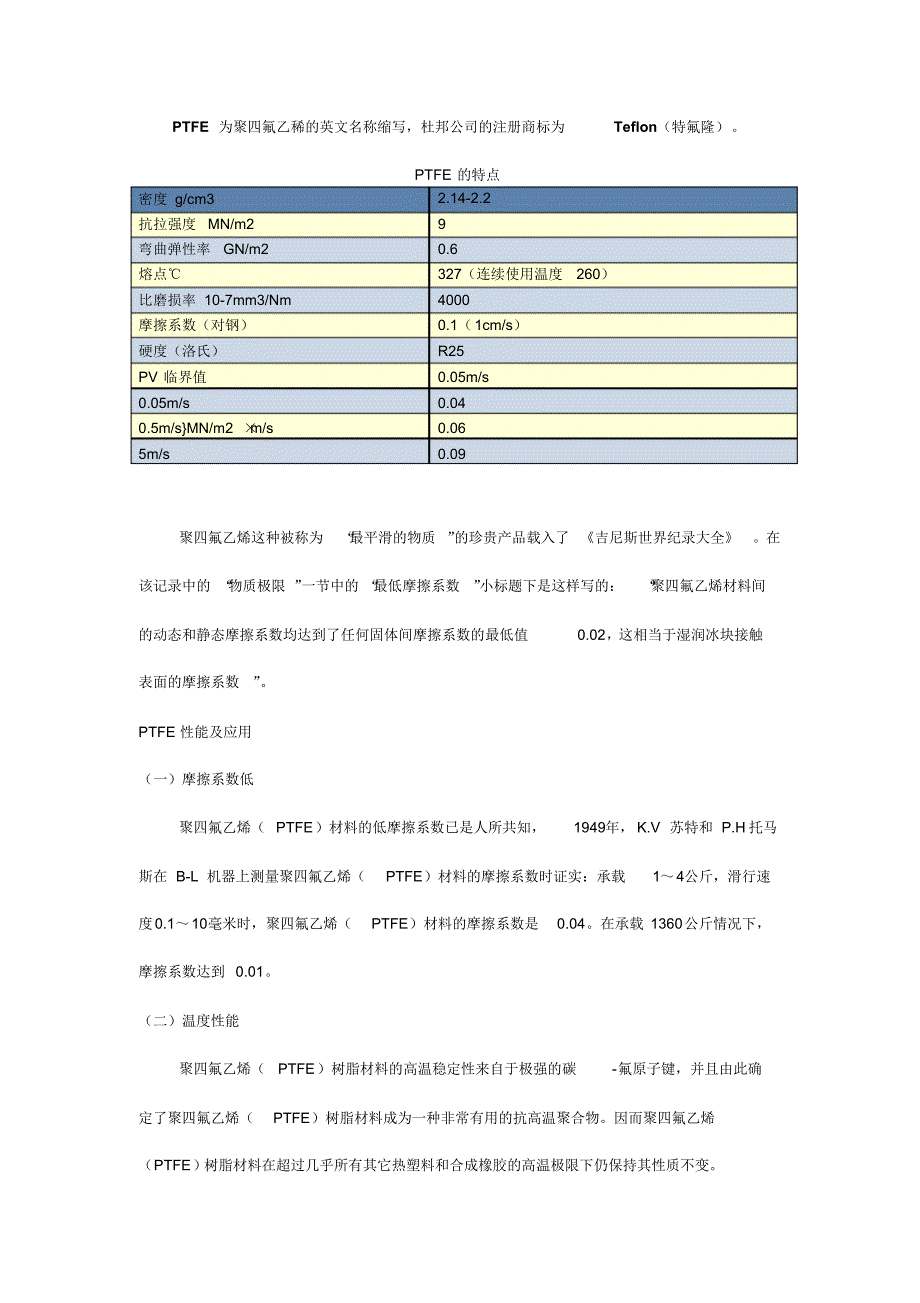 PTFE聚四氟乙稀_第1页