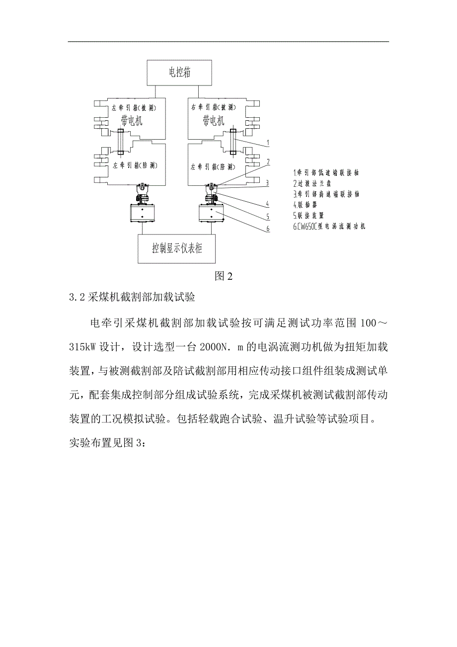 电涡流测功机式加载试验系统在采煤机试验中的应用毕业论文_第4页