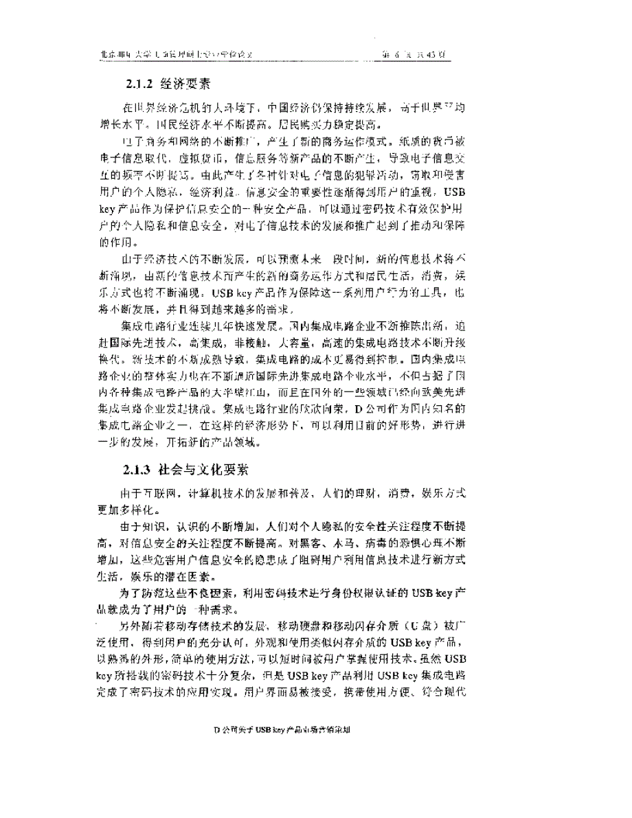 D公司关于USBkey产品市场营销策划_第2页