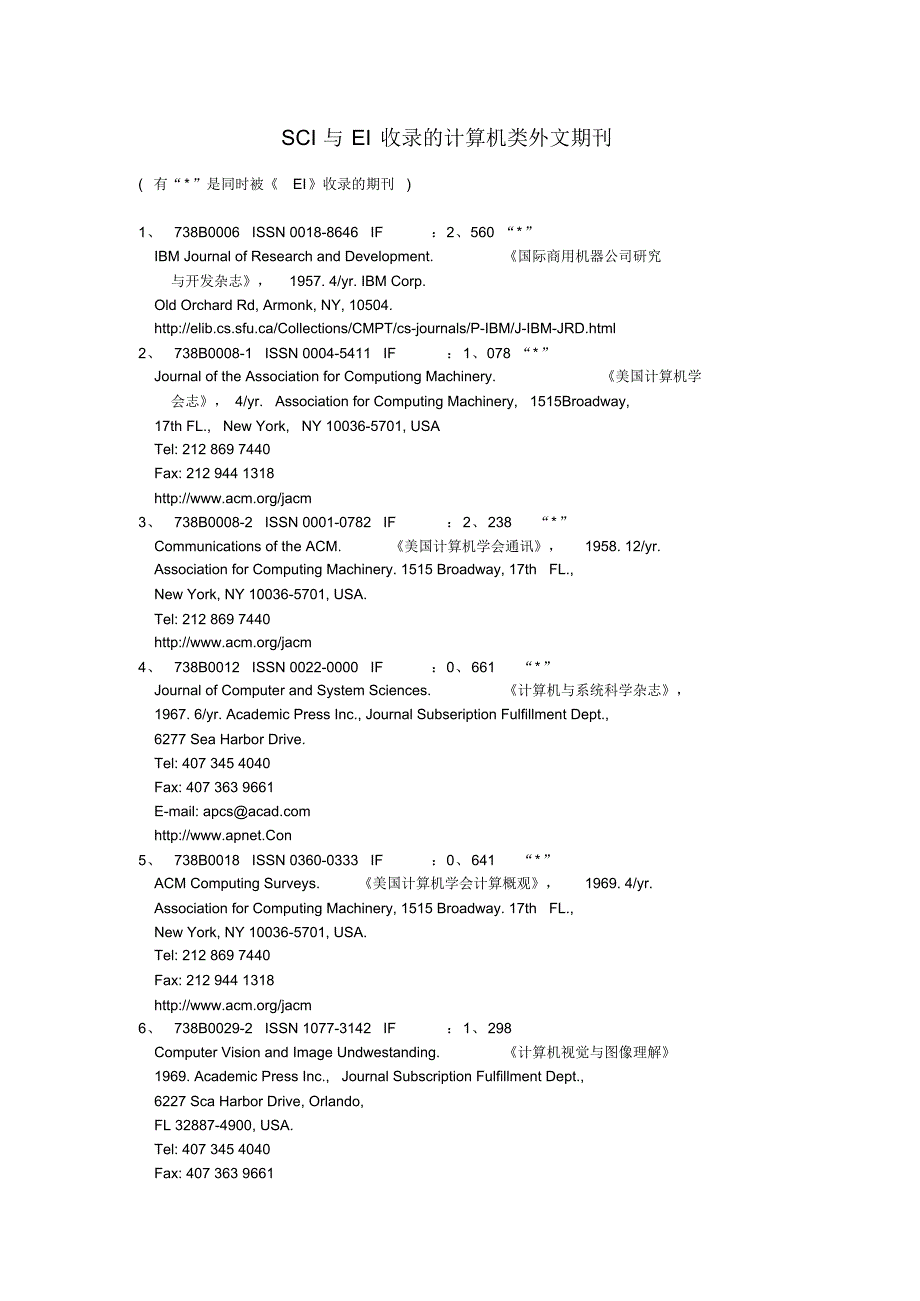 计算机类期刊sci-ei收录_第3页