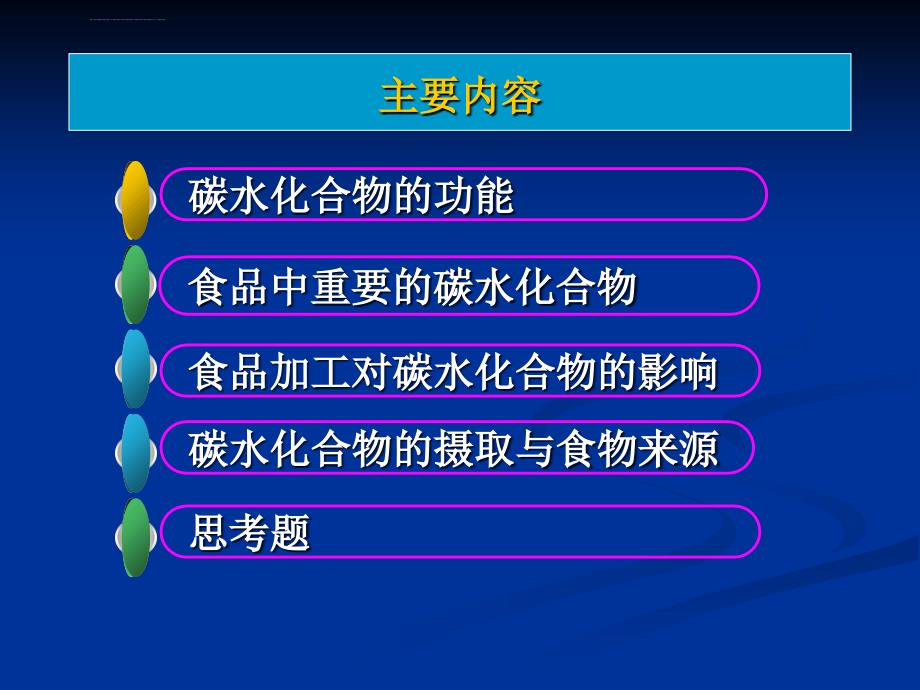 医学课件碳水化合物精品课件_第2页