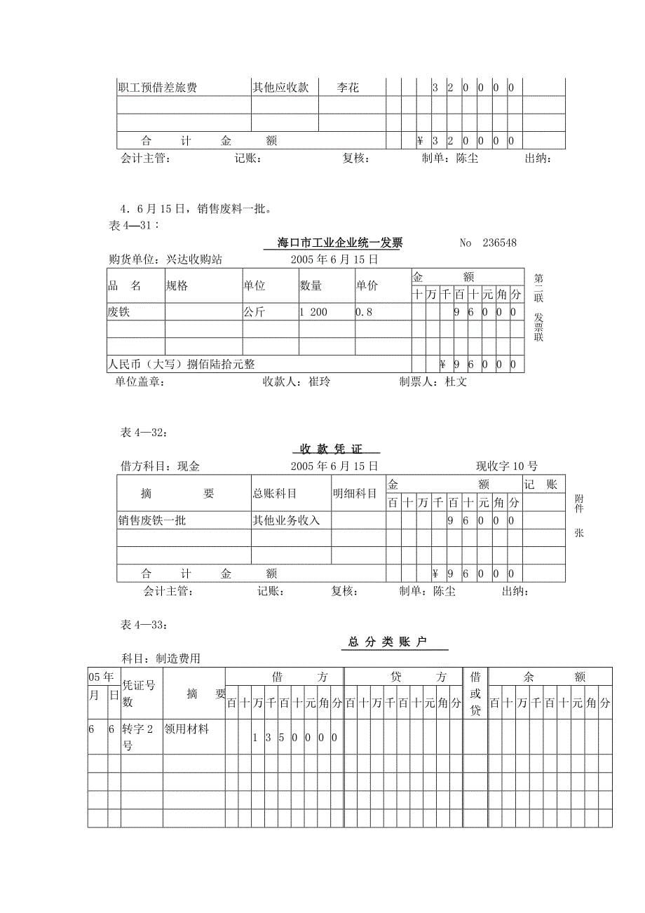 会计账簿的更正_第5页