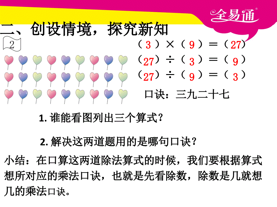 用9的乘法口诀求商1_第3页