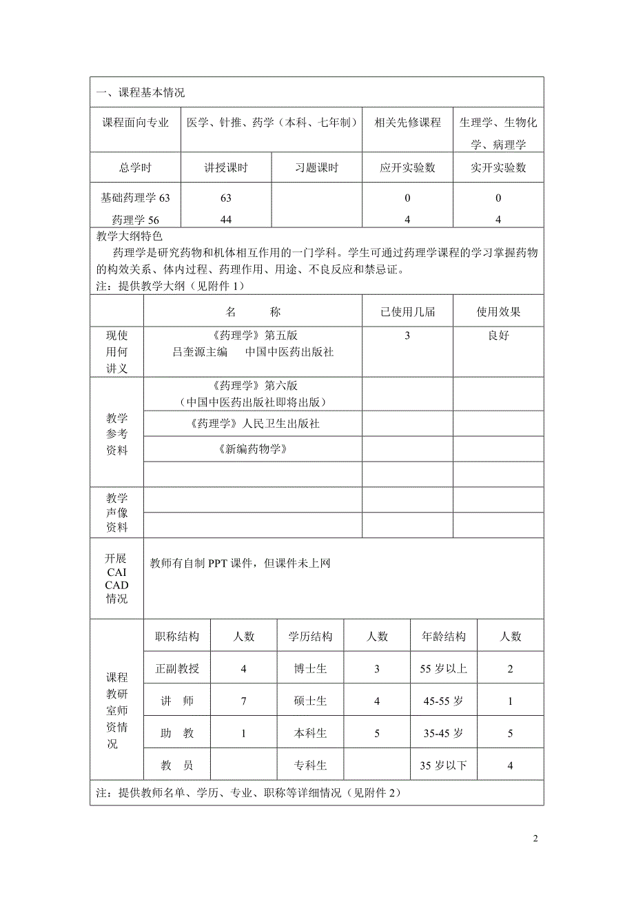 海中医药大学课程建设_第2页