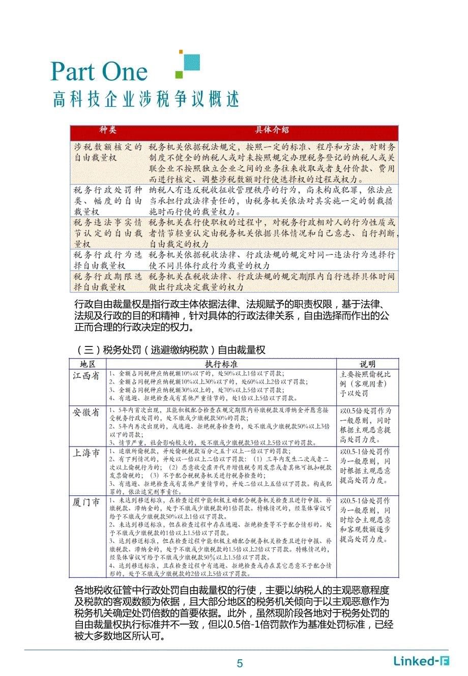 摘要-高新技术企业涉税争议解决及应对_第5页