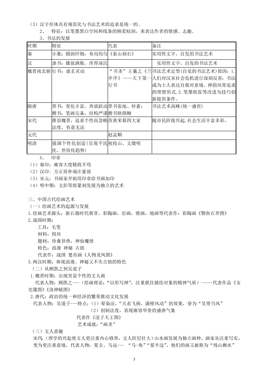 专题二十中国古代的科学技术与文学技术_第3页