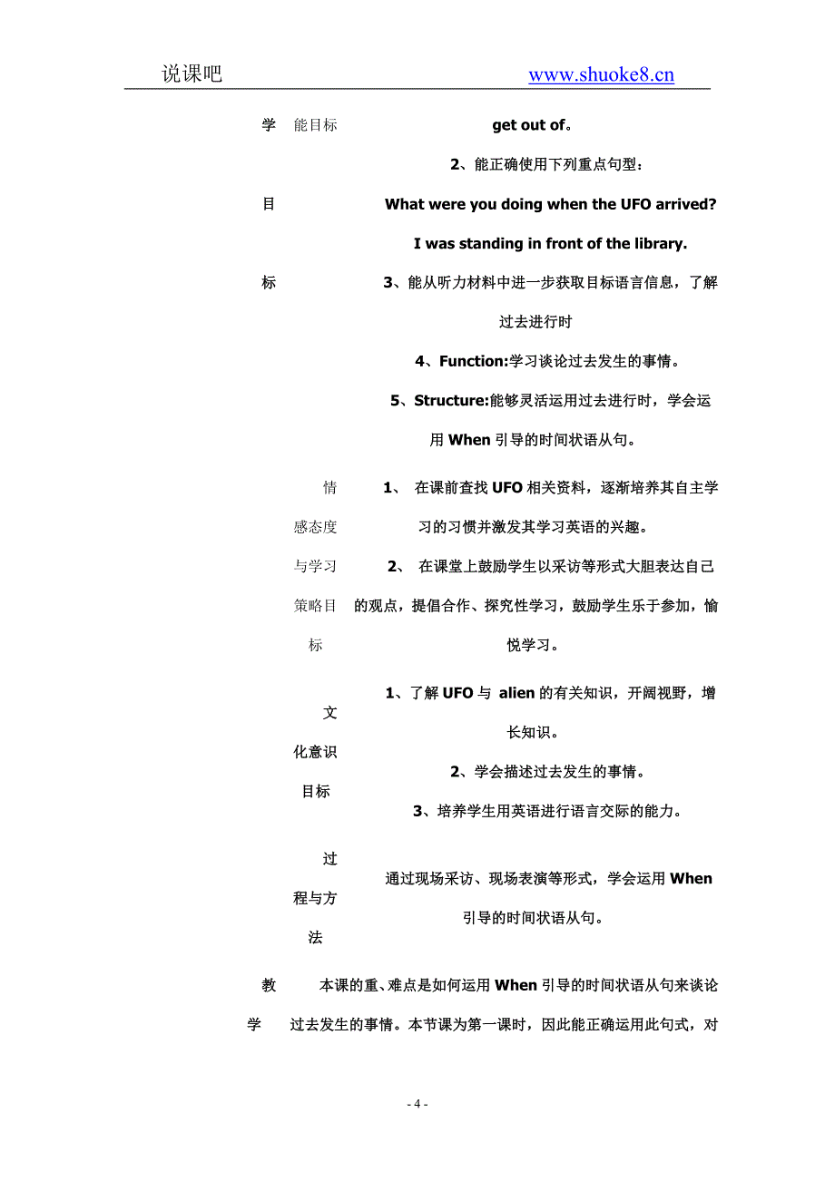 新目标英语八年级下Unit8说课稿2_第4页