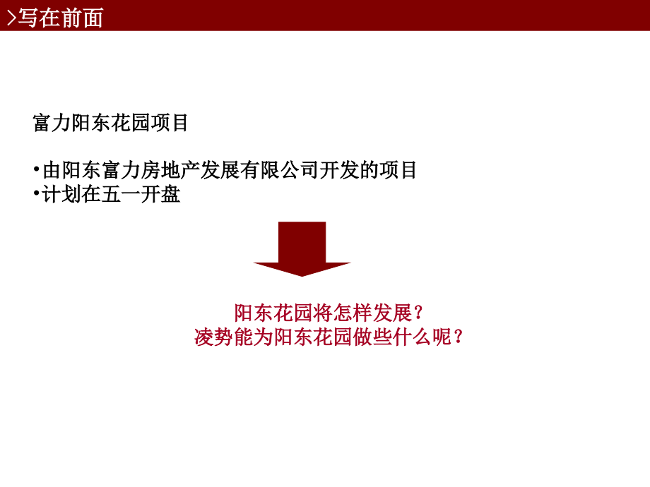 阳东花园房地产策划推广方案_第4页