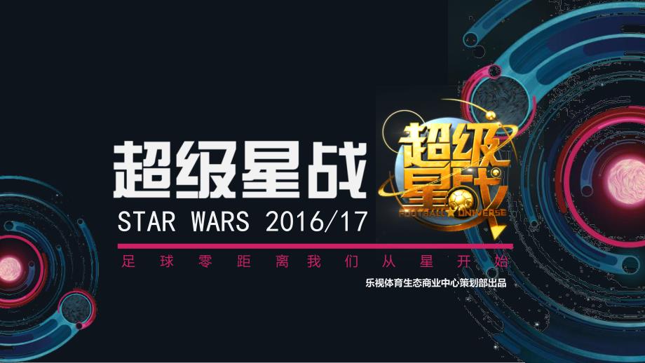 超级星战商业合作方案-乐视体育2016_第1页