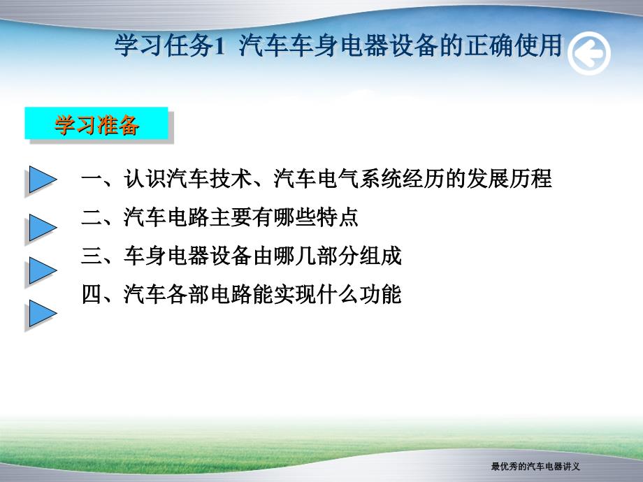 车身电气使用方法(上)_第3页