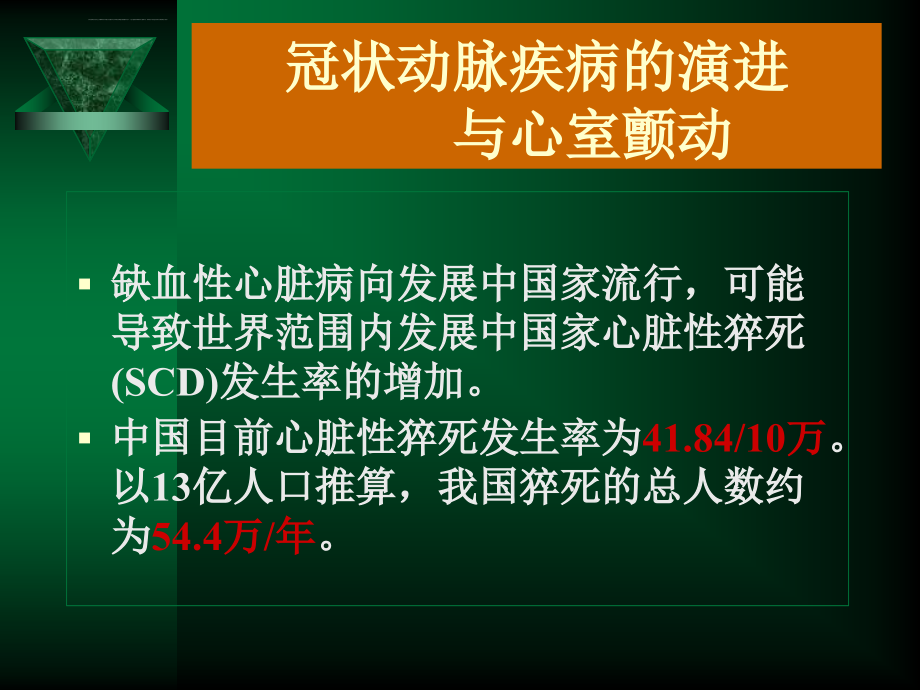 冠心病室颤的研究进展ppt培训课件_第3页