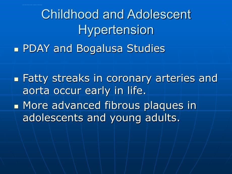 儿童和青少年高血压（英文）ppt培训课件_第5页