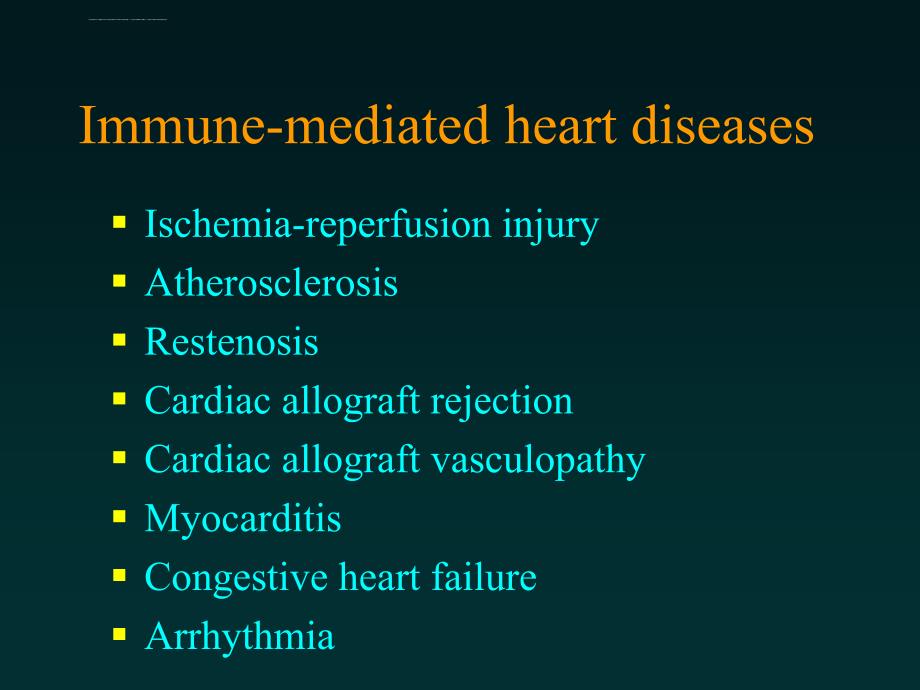免疫介导心脏疾病新策略ppt培训课件_第2页