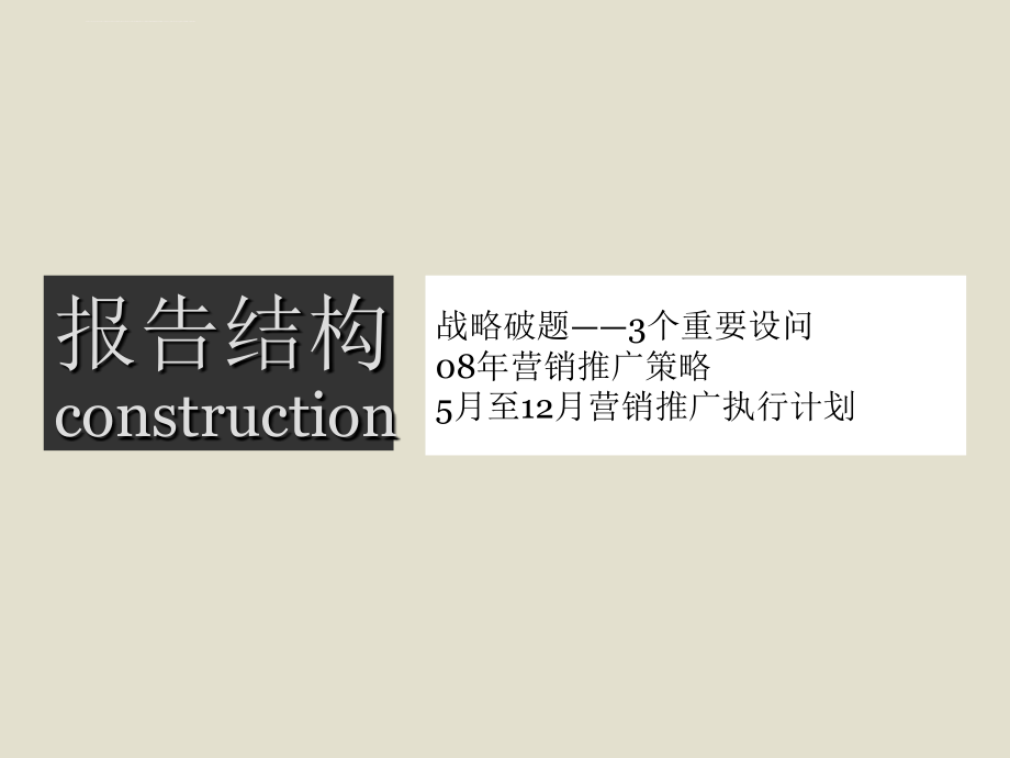 长春某房地产项目08年营销策略及执行报告课件_第2页