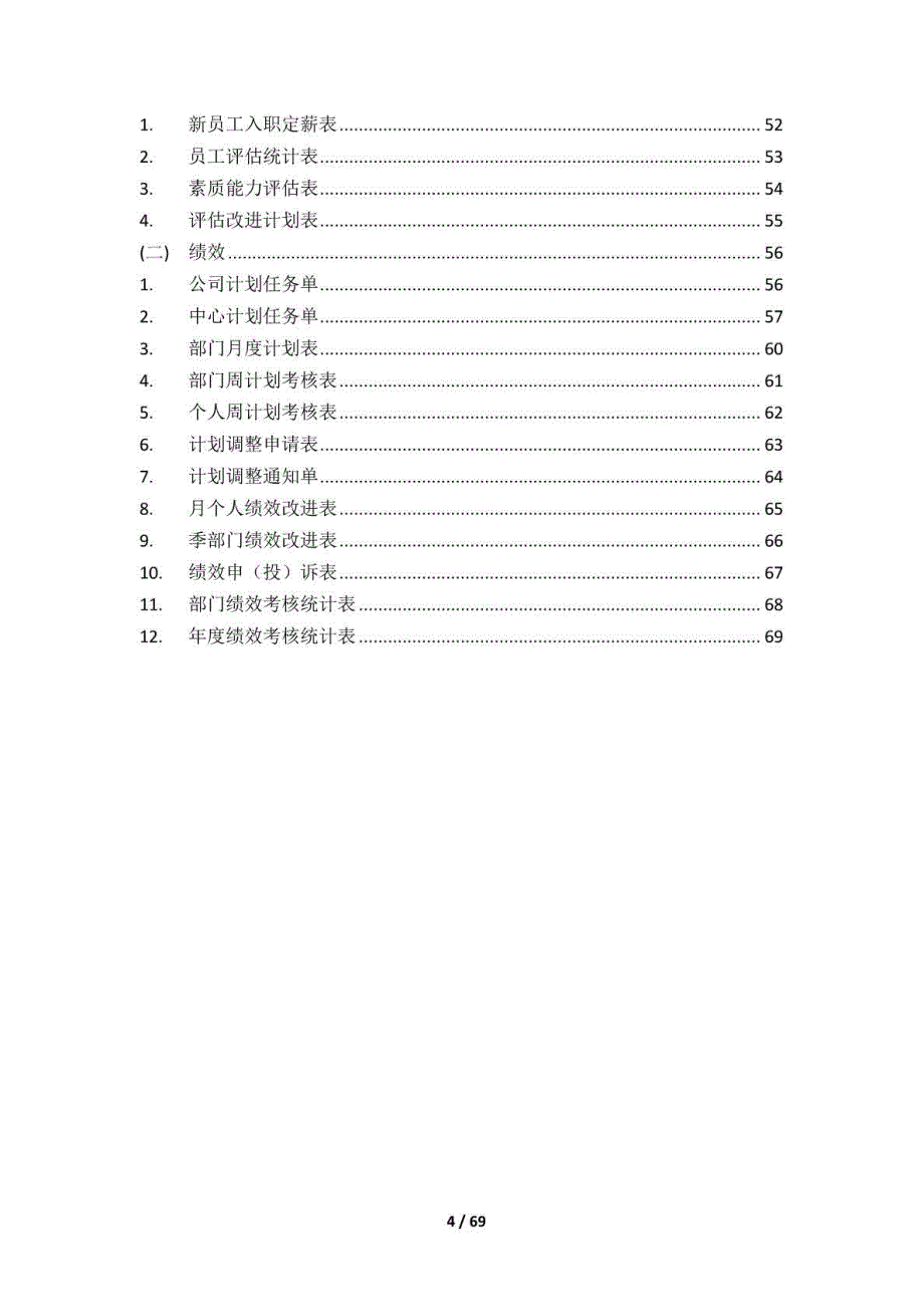 人力资源流程及表单精编_第4页