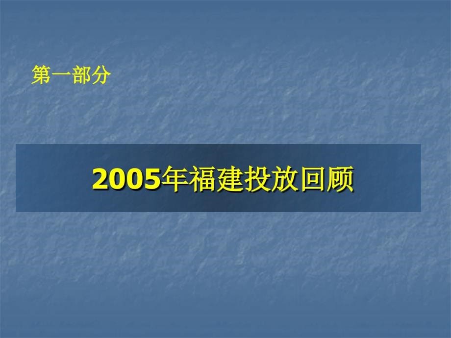 友协广告-丝宝集团福建市场2005年广告投放回顾与建议ppt培训课件_第5页