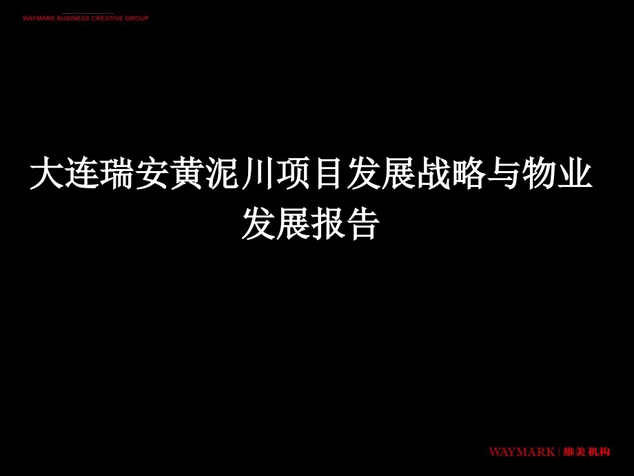 大连瑞安黄泥川项目发展战略与物业发展报告(压缩)ppt培训课件_第2页