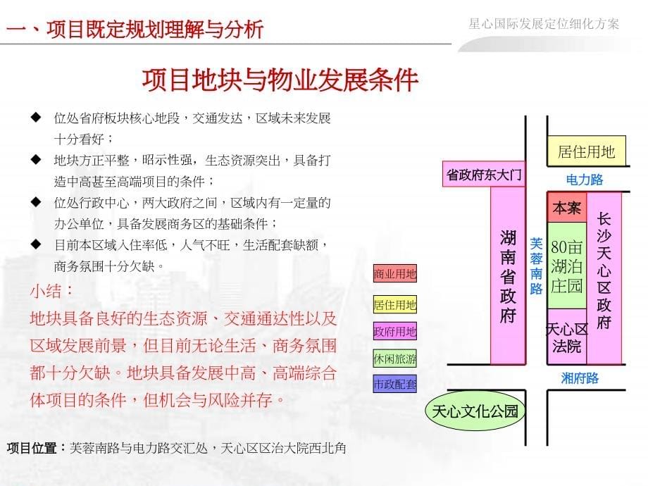 2010年湖南心星国际商务中心发展定位细化方案提案_第5页