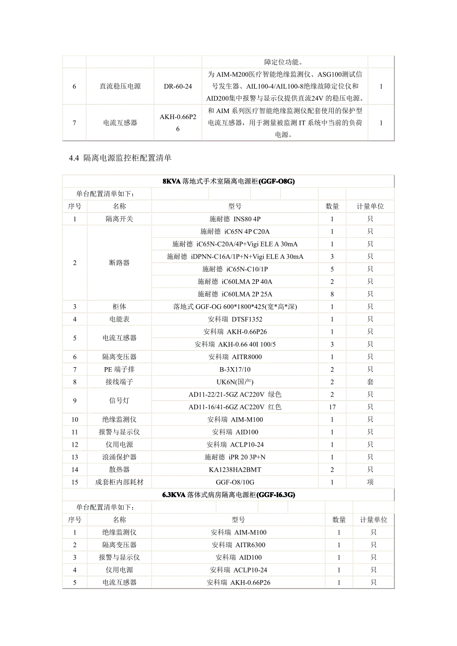 医用隔离电源在宿迁市妇产医院中的设计与应用_第4页