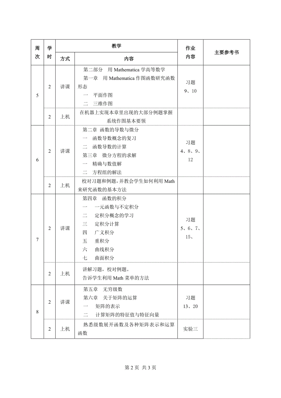 内蒙古工业大学教学日历_第3页