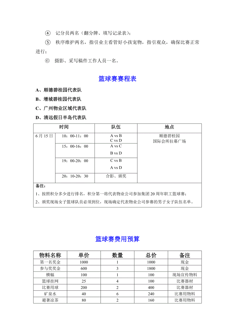 物业公司男子篮球选拔赛方案5.29_第2页