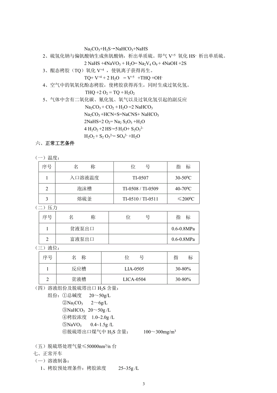 合成氨车间设备操作规范_第3页