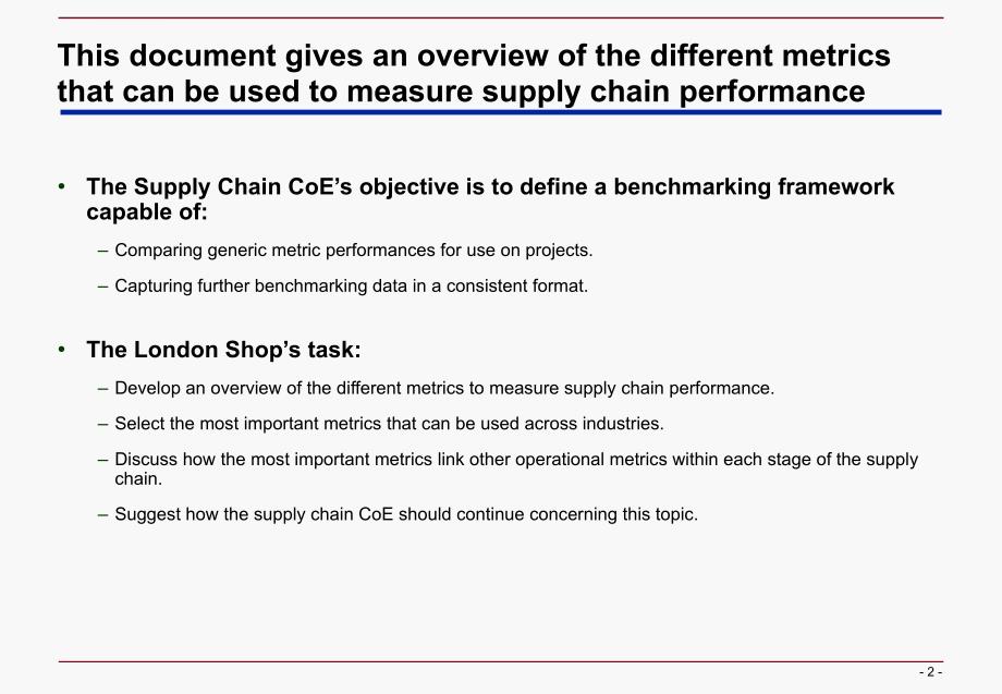 供应链管理-流程与绩效ppt培训课件_第2页