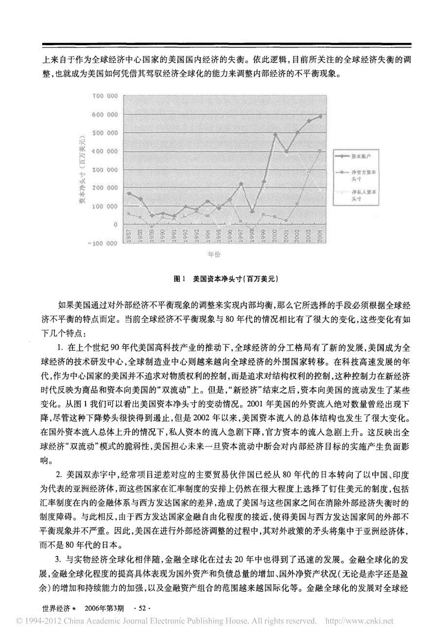 国际经济失衡背景下美国财政赤字的双重影响_第5页